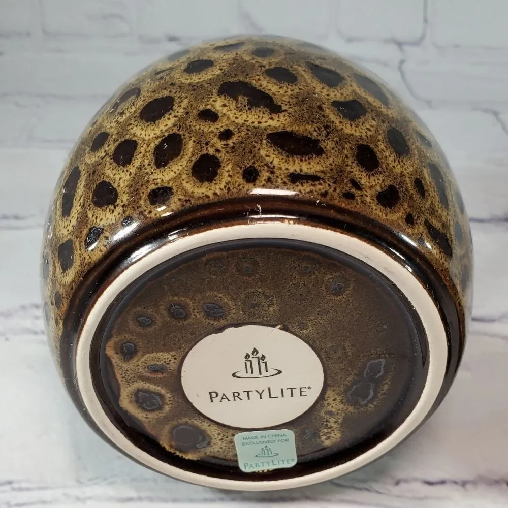 🩵PartyLite Animal Print Multi Candle Holder
